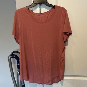 lululemon athletica Short Sleeve Crewneck Top - Rusty Rose
